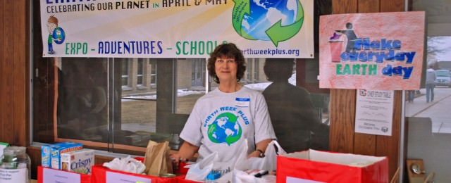 food donation booth at expo - Judi Chimner - image